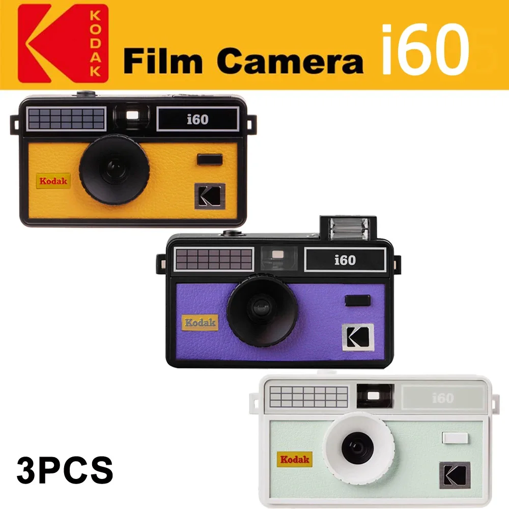 カメラフィルムKODAK-i60再利用可能,フラッシュライト付きカメラ