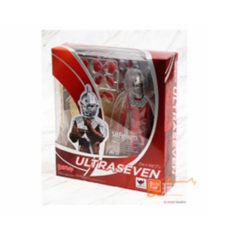 Anime Action Figure In Stock Original Bandai Spirits S.H. Figuards Shf Ultra Seven Ultraman Model Collecile Action Toys Regali