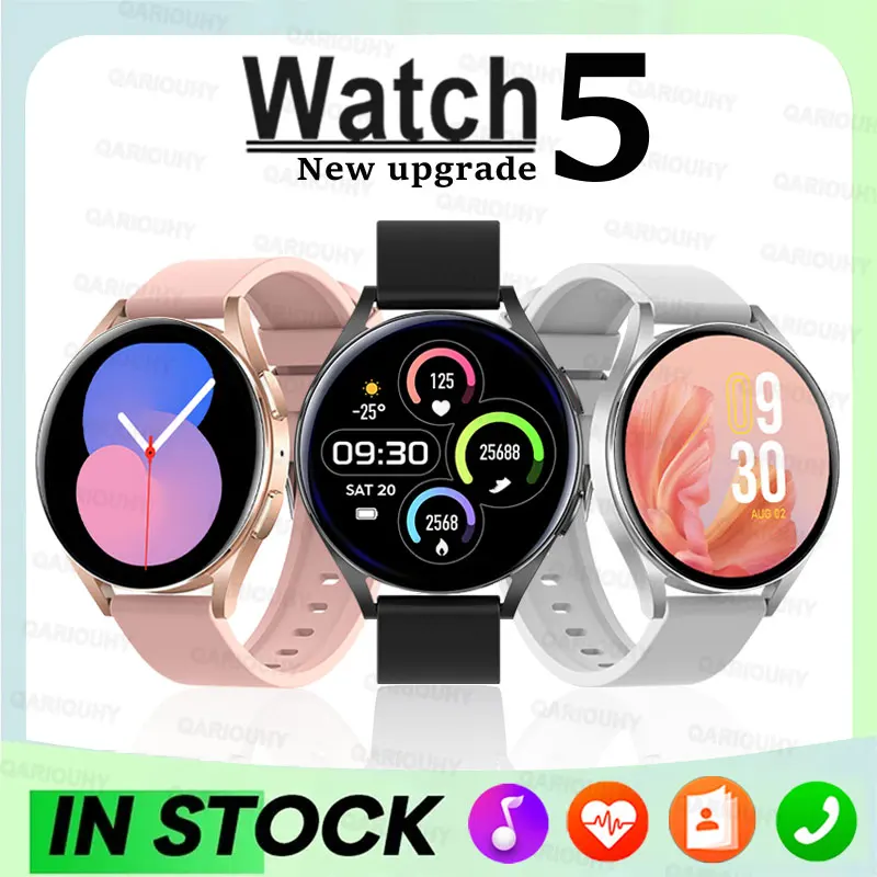 

Новинка 2023, Смарт-часы для мужчин и женщин с сенсорным экраном и функцией измерения артериального давления, водонепроницаемые мужские часы с пользовательским циферблатом для Android и IOS