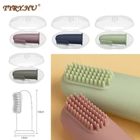 Baby Soft Finger Toothbrush BPA Free Silicone Infant Tooth Teeth Clean Brush Food Grade Silicone Baby Oral Health Care 1
