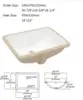 Undermount Bathroom Sink Rectangle 19"x13" White Porcelain Ceramic Rectangular Vessel Sink Under Counter Lavatory 6