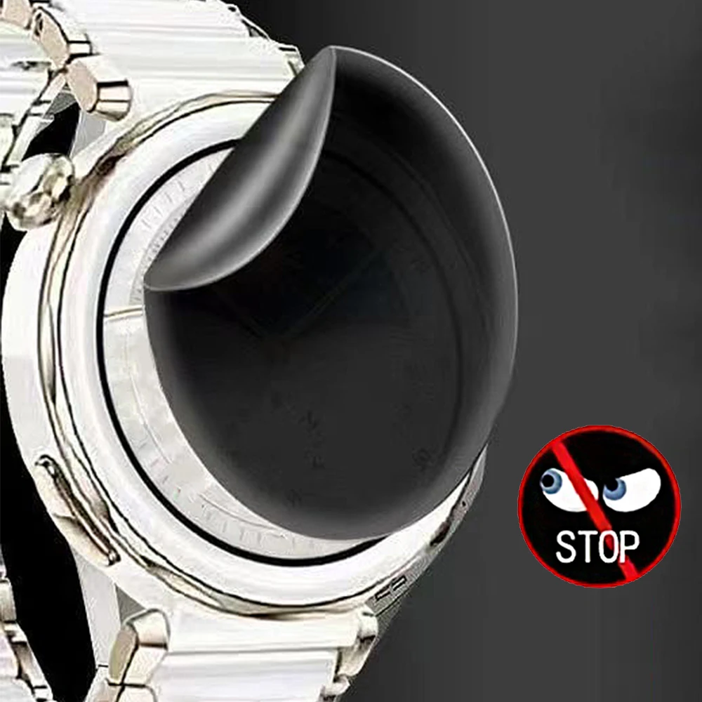 1-5Pcs 개인 정보 보호 하이드로겔 필름 범용 라운드 시계 화면 보호기 D28-D46mm D29 D30 D31 D32 D33 D34 D36 D37 D39 D40 D41 D42 mm