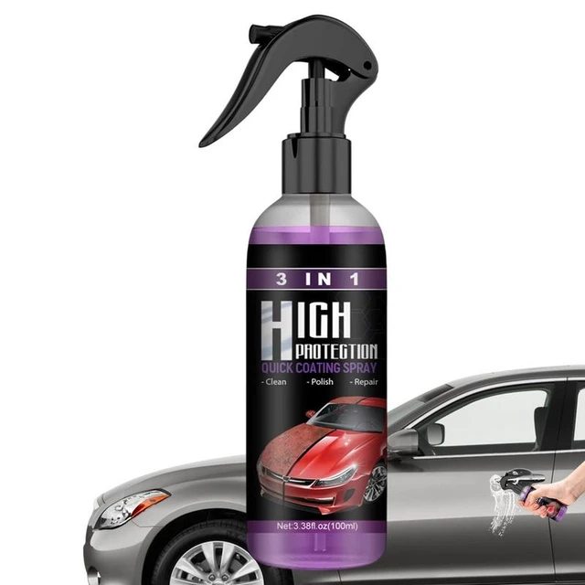 Coating Spray 3 In 1 Car Windshield Cleaner High Protection Polymer Paint  Sealant Detail Protection Torque Detail Ceramic Spray - AliExpress
