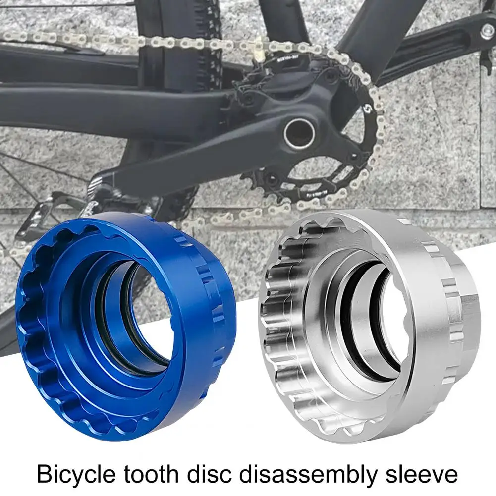 

Crankset Assembly Tool Sturdy Wrench Tool Accessories Crankset Mounting Sleeve Crank Puller