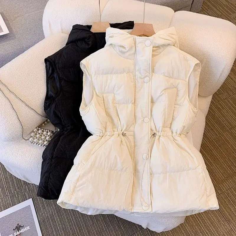 Autumn Winter Golf Wear Women New Authentic Golf Vest Fashion Cultivate Oneself Coat Women Clothing Korean Padded Vest