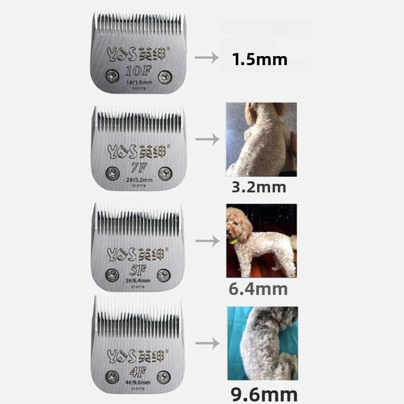 15w Dog Hair Clipper Pet Hair Trimmer Set Puppy Grooming Equipment Electric Shaver Cat Accessories Professional Pet Supplies
