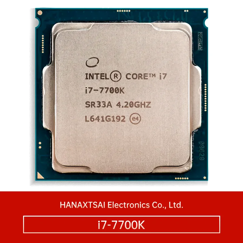 INTEL CORE i7 i77700K i7 7700K SR33A 4.2 GHz Used