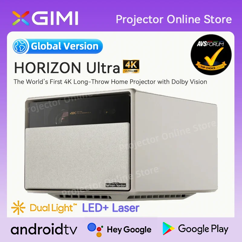 XGIMI HORIZON Ultra 4K Projector LED + Laser Dual Light ISA 3.0