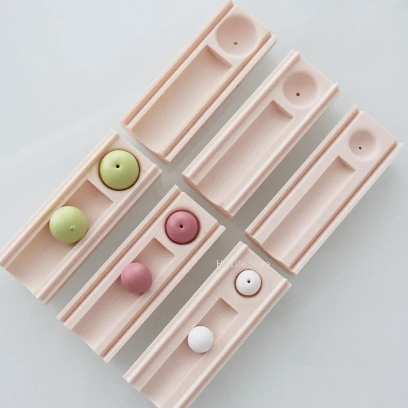 Polymer Clay Bead Rolling Ball Mold Clay Ball Punching Auxiliary Tool Cutter for DIY Earrings Jewelry Pendant Decoration polymer clay tools clay sculpting tools clay craft tool