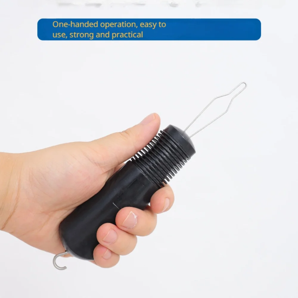 Portable Clothes Shirts Pull One Hand Zipper Puller Helper Button Hook  Fastening Household devices Assist Wear Clothes Tools New