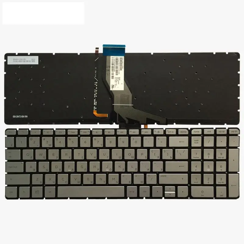 Русская клавиатура с подсветкой для HP pavilion 15-AU 15-AB 15-AQ 15-AW 15-BK 15-BC M7-N 17-G Envy X360 (art.: 7a532e7cc) - 7a532e7cc