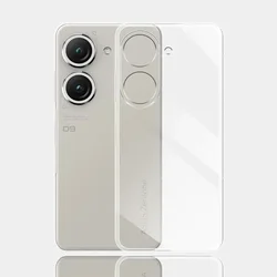 Shockproof Clear Silicone Soft Back Cover Mobile Phone Case Bumper Coque Capa for Asus ZenFone 9 (Clear)