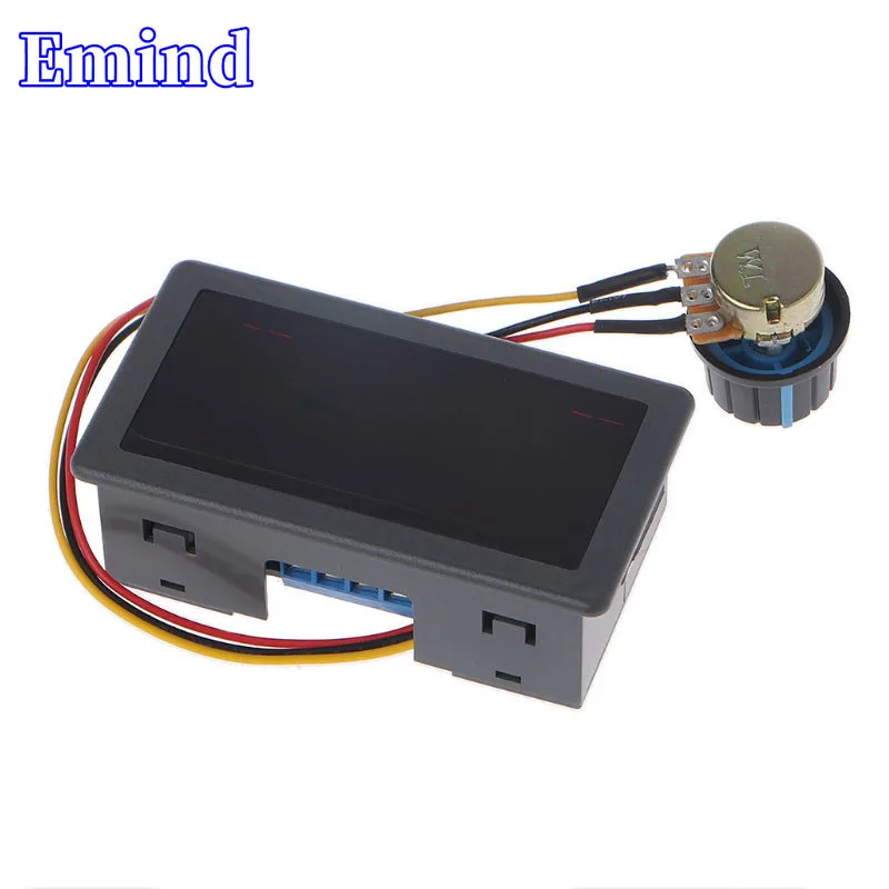 

1/3/5/10/20Pcs CCM5D Digital Display PWM DC Motor Speed Controller 6V12V24V Stepless Speed Control Switch Controller Show Shell