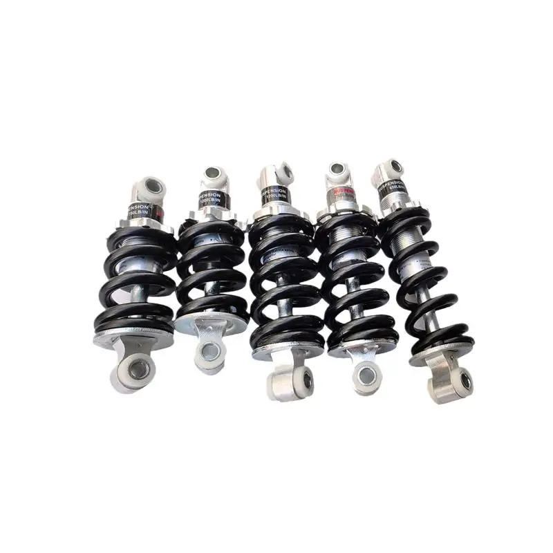 새로운 판매 1Pcs 안정적인 서스펜션 스프링 충격 흡수 장치 100/125/150mm 500/750/1200LBS 자전거 충격 흡수 장치 8mm 구멍 쉬운 설치