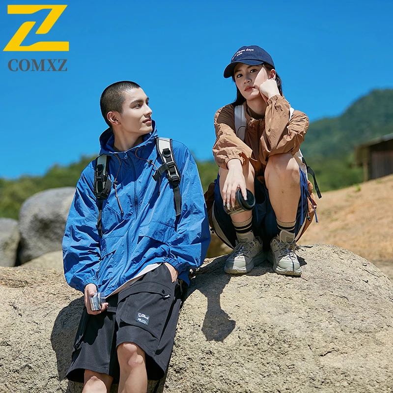 UPF50+ Ice Silk UV Protection Jacket Lightweight Breathable Outdoor  for Men Women sun-proof clothing Summer Fishing Camping