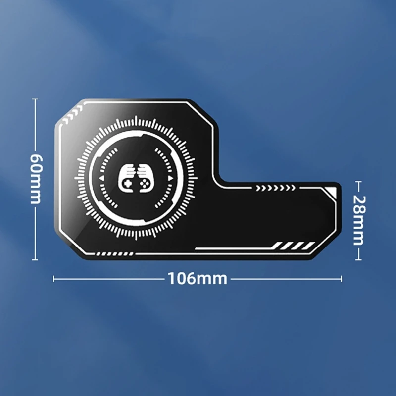 1Pcs 휴대 전화 냉각 플레이트 호환 자기/백 클립 라디에이터 범용 미니 게임 쿨러 확장 영역 방사 스티커
