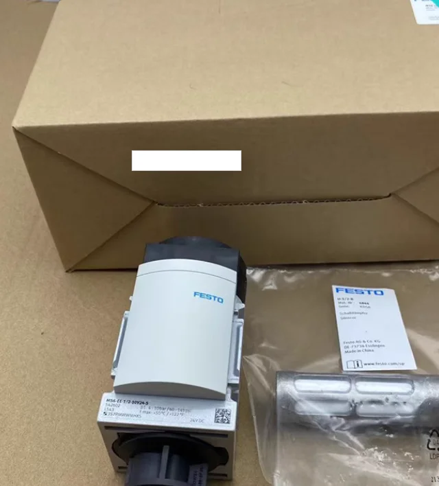 

Новый оригинальный переключатель вентиля FESTO серии MS6 MS6-EE-1/2-10V24-S 542602