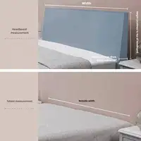 Minimalist Headboards for Homestays Soft Cushions Without Headboard Creative Fashion Bedroom Furniture for Home Italian A 5