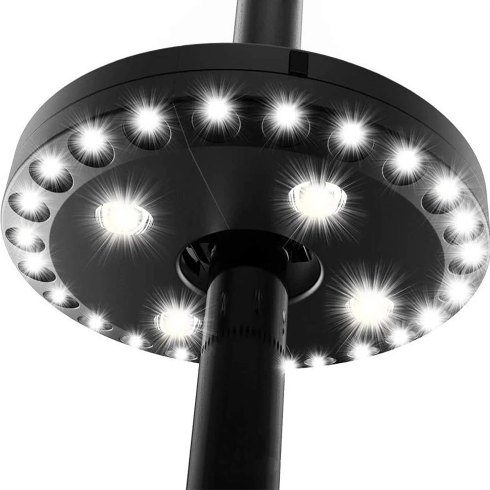 Patio Umbrella Lights 28LED 3 Lighting Modes Outdoor Tent Camping Lamp for Patio Pool Backyard Beach