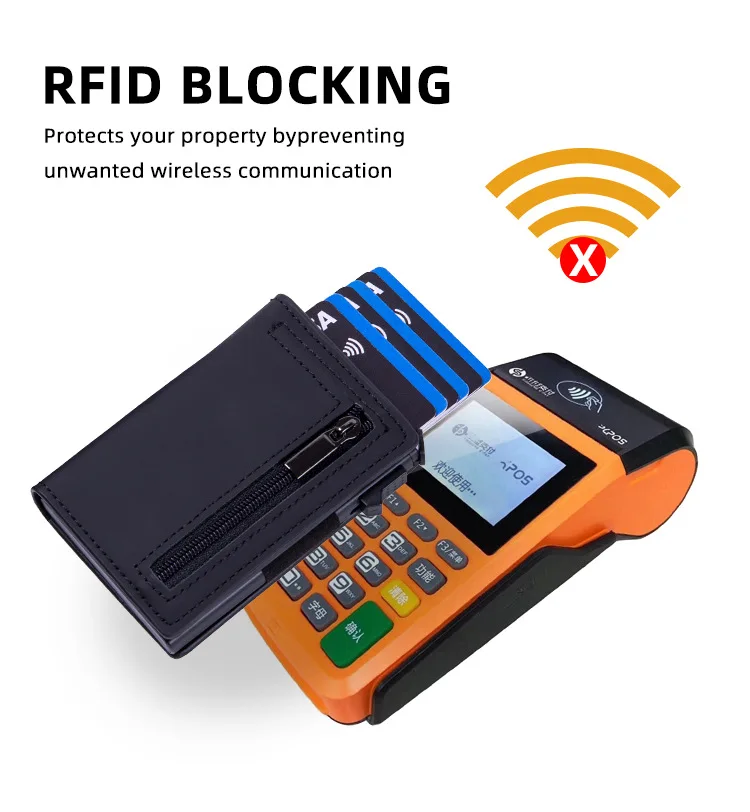 Personalisierter Name, magnetischer Kreditkartenhalter, RFID-blockierend, minimalistisches Pop-up-Portemonnaie, Leder-Bankkartenetui, Geldbörse für Herren – Detail 5