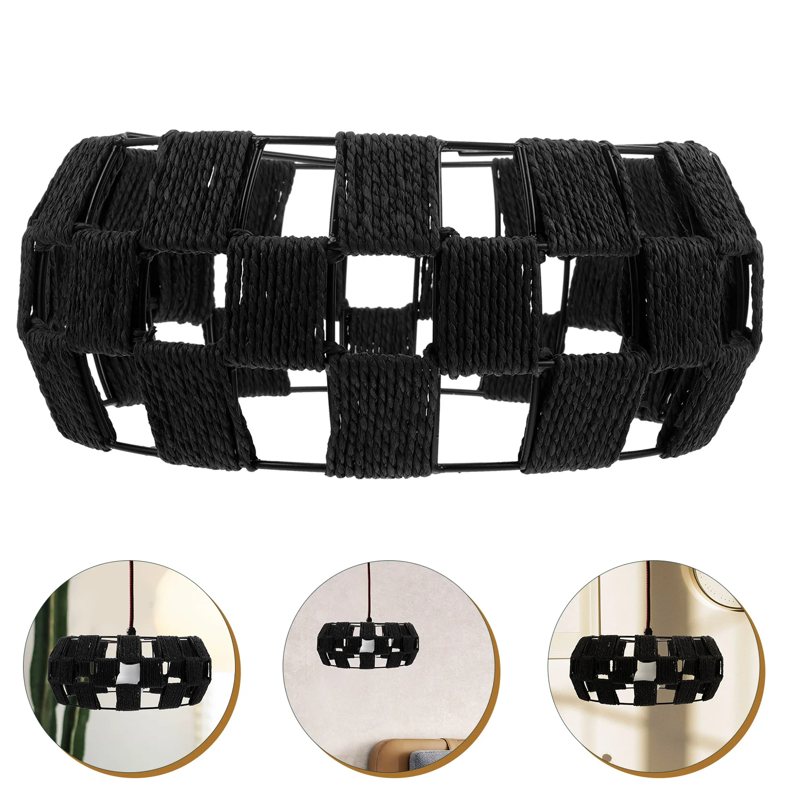 

Ceiling Fan Light Covers Pastoral Lampshade Replacement Shades Decorate Accessories Lampshades for Chandelier Supply