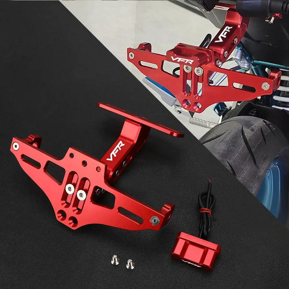 Per Honda Vfr800/F Fi/W1 Vtec Vfr 800 F 800F Fi W1 Vtec Supporto Per Targa Posteriore Modificato Per Moto Regolabile