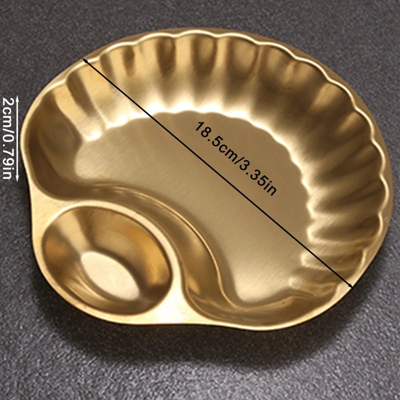 20 Stück Goldene Edelstahl-Saucenschalen 8,4 Cm | Mini-Schalen Für Dip, Sushi, Gewürze & Snacks