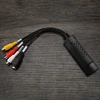Easycap USB 2.0 Easy Cap Video TV DVD VHS DVR Capture Adapter Easier Cap USB Video Capture Device Support Win10 2