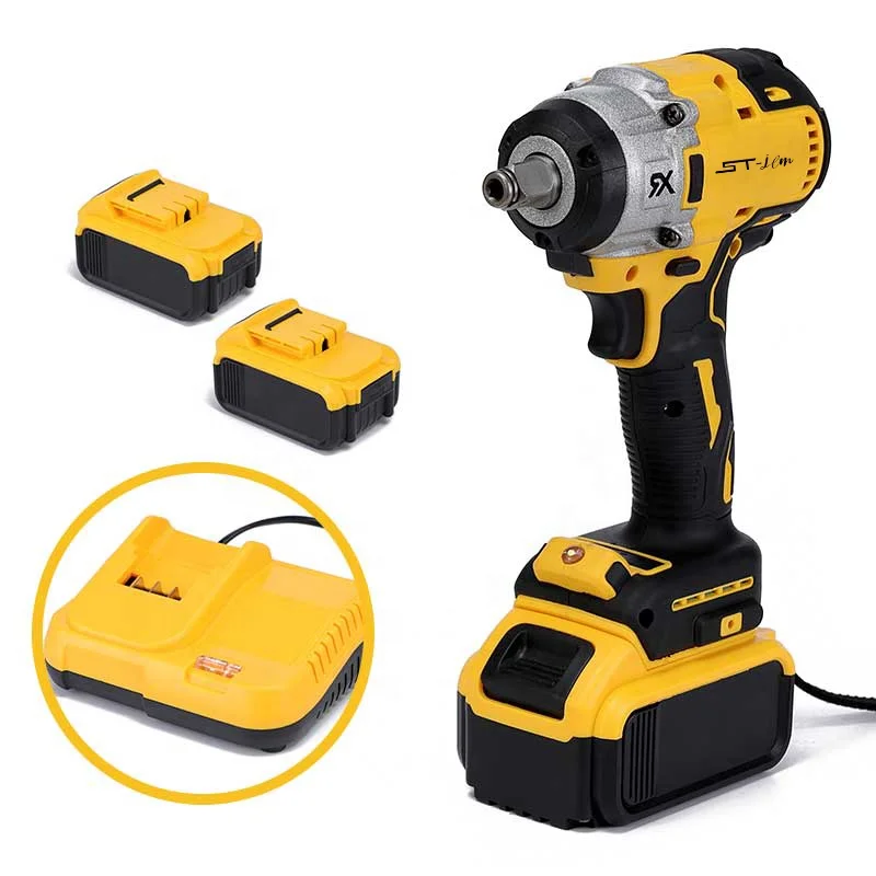 Handheld high torque  350N.m impact cordless  power wrench electric battery angle grinder mini grinder power tools