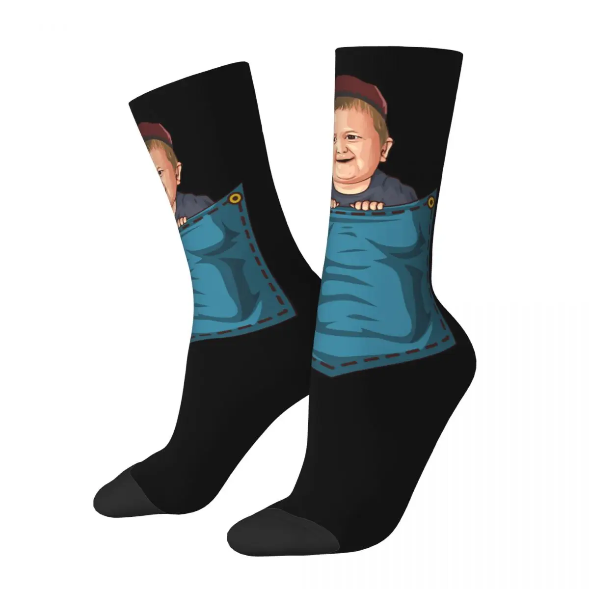 

New Male Men Socks Casual Hasbulla Pocket Magomedov Sock Polyester Funny Khabib Sport Women's Socks Spring Summer Autumn Winter
