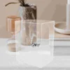 Transparent Acrylic Piggy Bank for Kids Square Money Toy Drawer Lock Key Savings Box Gift Idea Big Piggy Bank 6
