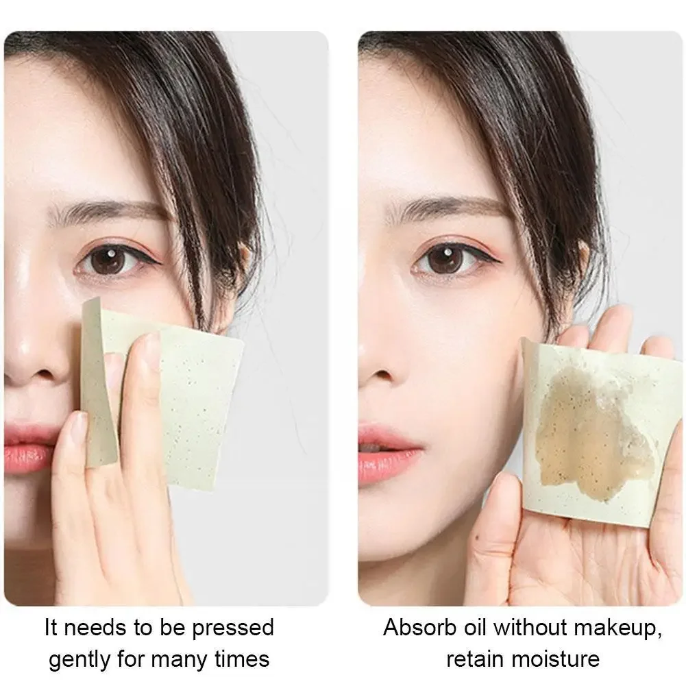 Facial Oil Blotting Sheets Paper Cleansing Tools Control Makeup 300 Sheets/pack