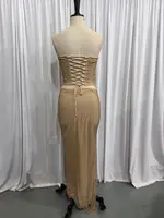 Angelica Sequin Strapless Skirt Set 6