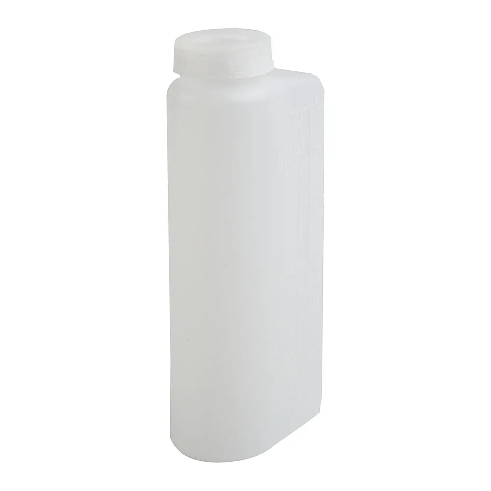 

Container Strimmers 18x7.5x5cm White Oil Mixing Bottle 1 pc Nylon 600ML 2-Stroke Petrol For Chainsaw 20:1 25:1