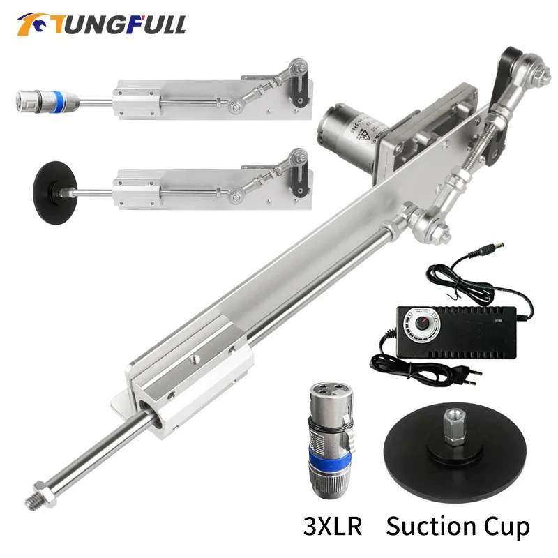Reciprocating Cycle Linear Actuator 100lbs Of Force Reciprocating-Cycle-Linear-DIY-Motor-DC-12V-24V-Telescopic-Rocker-Arm