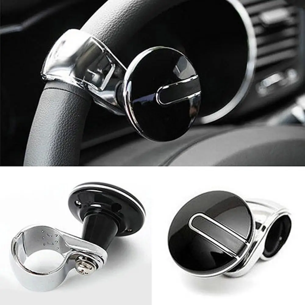 

Car Auto Truck Power Steering Wheel Spinner Booster Aid Knob Ball Handle Clamp