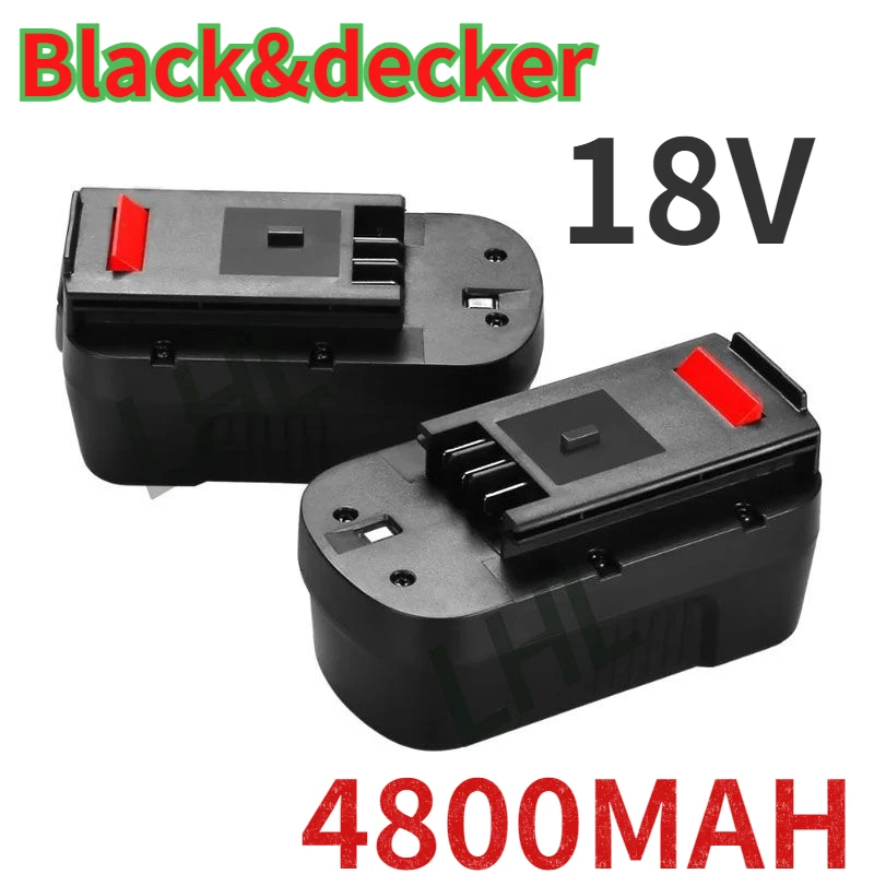 

Black&Decke 18V 4800mAh Rechargeable Tool Battery EPC12, EPC12CA, A12E, A1712, FS120B, A12EX, A12-XJ, Ni MH Lithium Battery