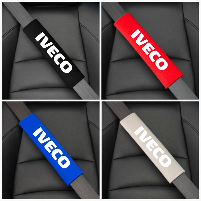 

Cotton Car Seat Belt Safety Belt Shoulder Protector Cover For Iveco Daily IV V VI Van EcoDaily Car Accessories