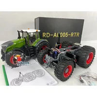 LESU 1/16 RC Metal Assembled Chassis 4X4 Model with Differential Lock for 1050 Remote Control Tractors DIY Vehicle Car Model 1