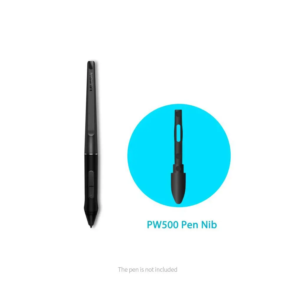 For HUION Pen Nib PN05 Replacement Nibs for Digital Pen PW500 PW507 Tablet Q620M HS611 For Kamvas Pro 16/12/13 Kamvas 20