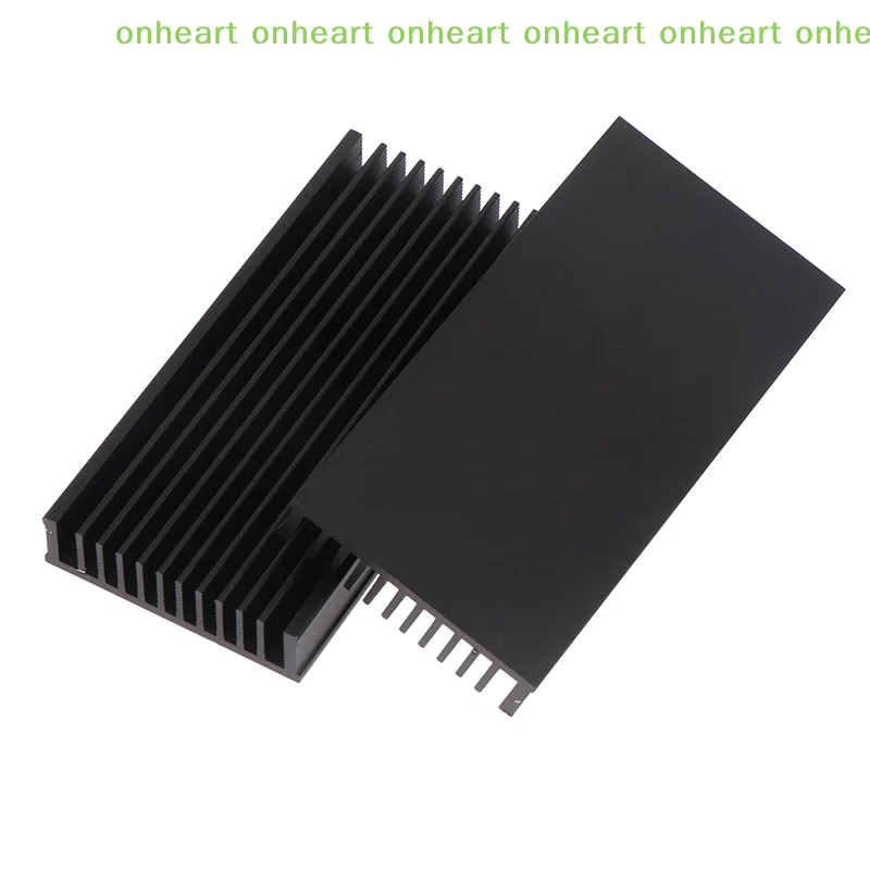 [C]1Pc 50*100*12.7mm 고전력 LED IC 팬 전력 증폭기 방열판용 알루미늄 방열판 쿨러 라디에이터