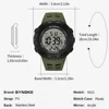 Digital Display Large Screen Men's Watch 4