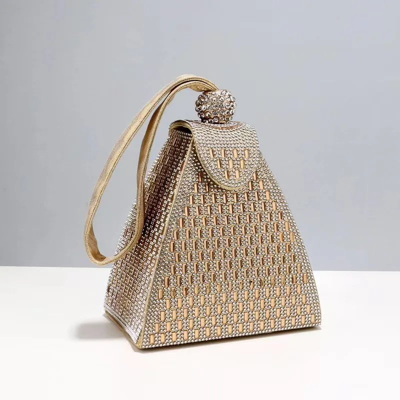 

Dinner bag Fashion handbag High-end party bag diamond bag