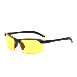 Enhanced Night Vision Anti - Glare Driving Sunglasses (Yellow)