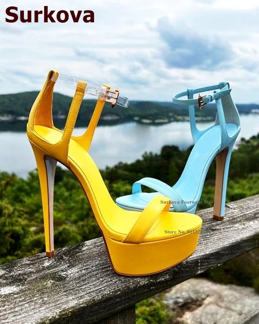 Clear Range Color Heels