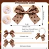 10PCS Heart Print Dog Bow Ties Adjustable Puppy Bowties Small Pet Bows Collars For Dogs and Cats Fashion Dog Grooming Supplies 2