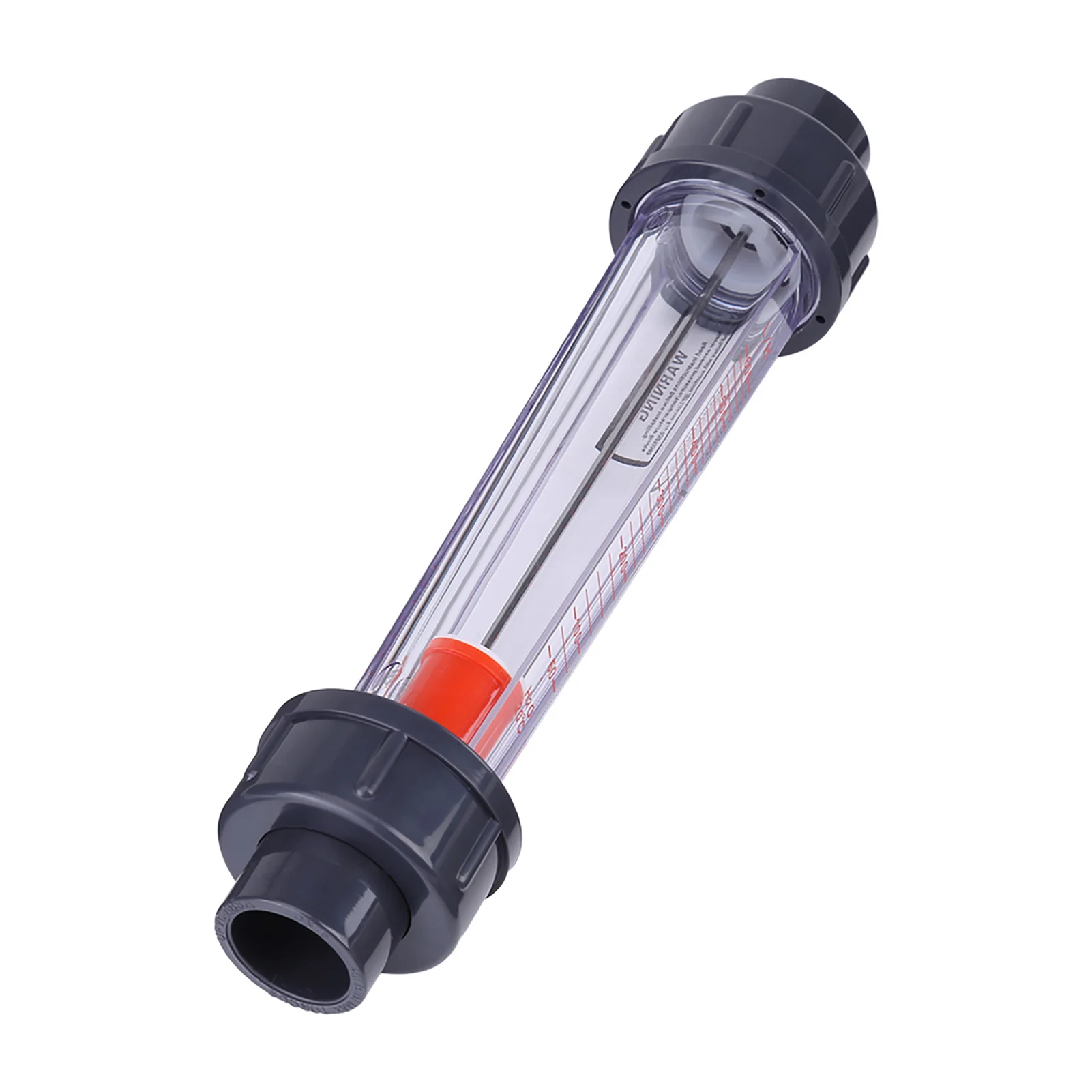 Water Flow Meter 60‑600L/H Plastic Tube Liquid Water Rotameter LZS‑15D Flow Meter