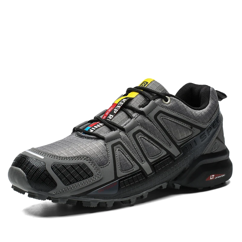 Plus Size Walking Men Hiking Shoes Outdoor Casual Wear-resistant Breathable Mens Climbing Shoes Basics Running Sports