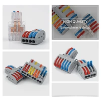 Quick Wire Connector Universal Electrical Cable Push-in Terminal Block Conductor Lever Crimp SPL 42/62/82 Butt Home Junction Box - Image 5