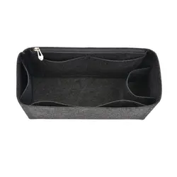 Felt Handbag Insert Bag - Durable Storage Organizer and Portable Bag Support (Gray - Style - 1)